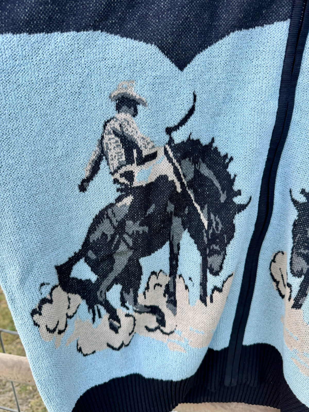 Bronc Blues Zip Up