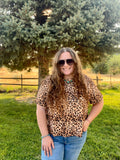 Spot Me Out Leopard Top