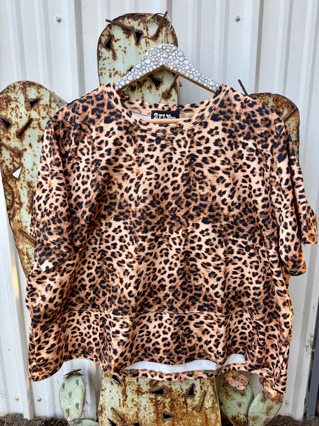 Spot Me Out Leopard Top