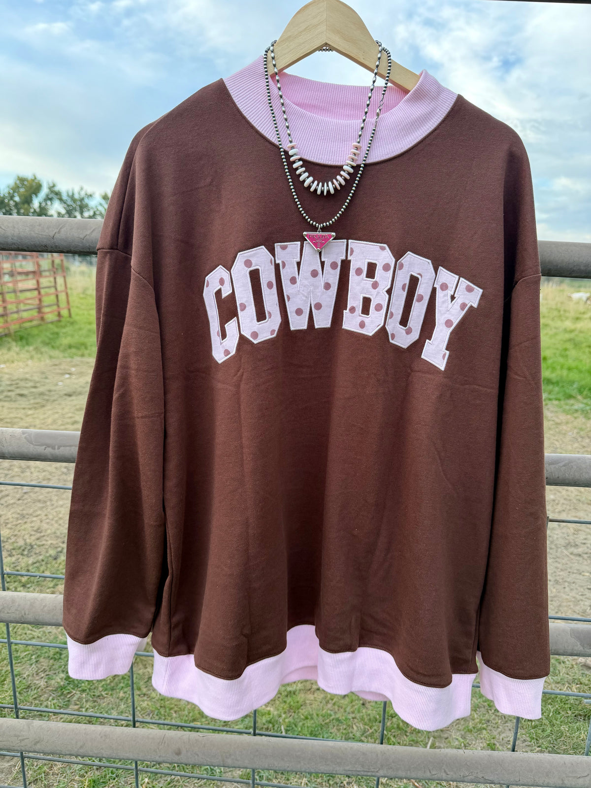 Cowboy Sweetheart Mockneck