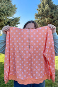Polka Dot Qtr Zip