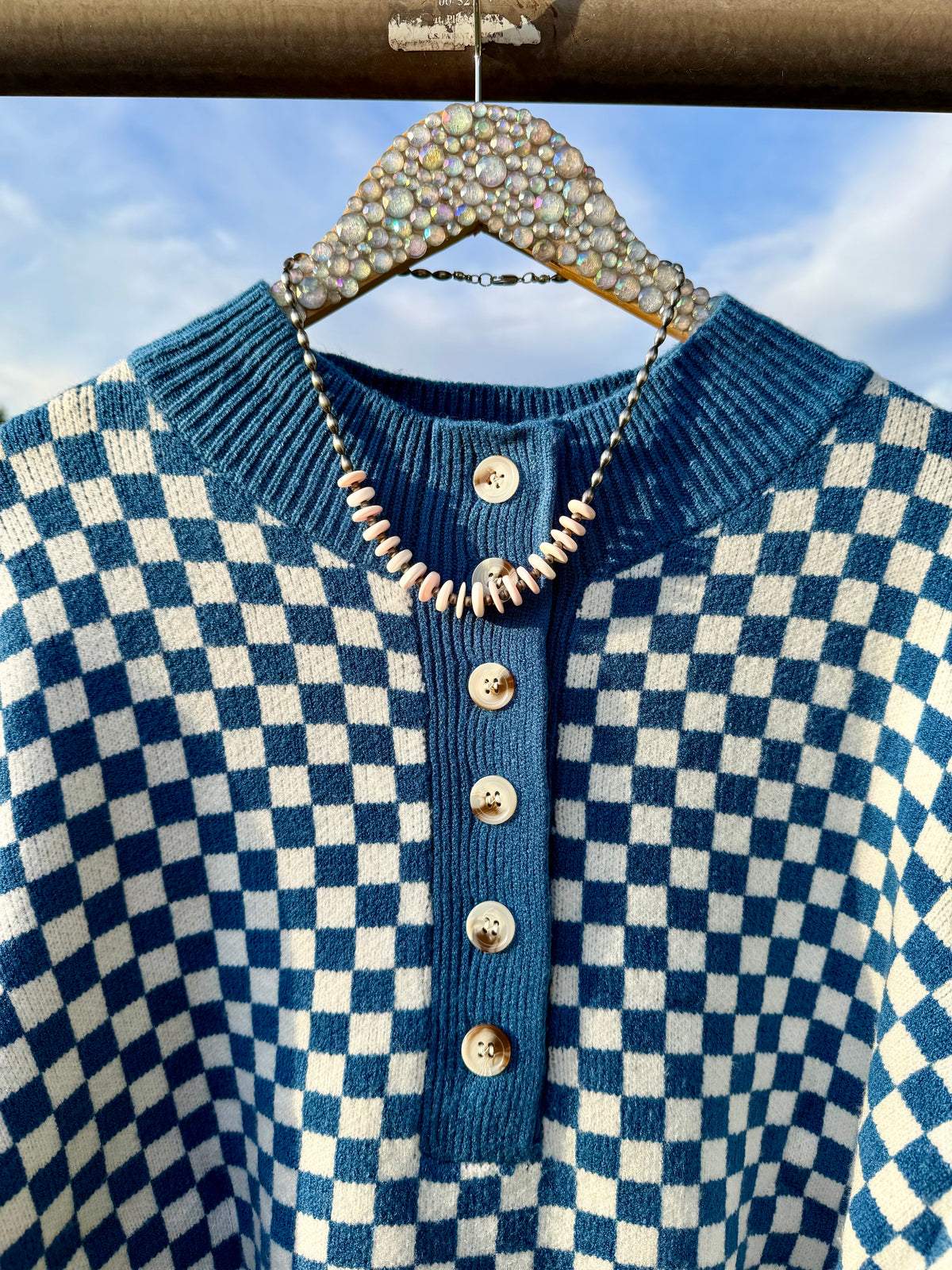 Blue Ribbon Sweater
