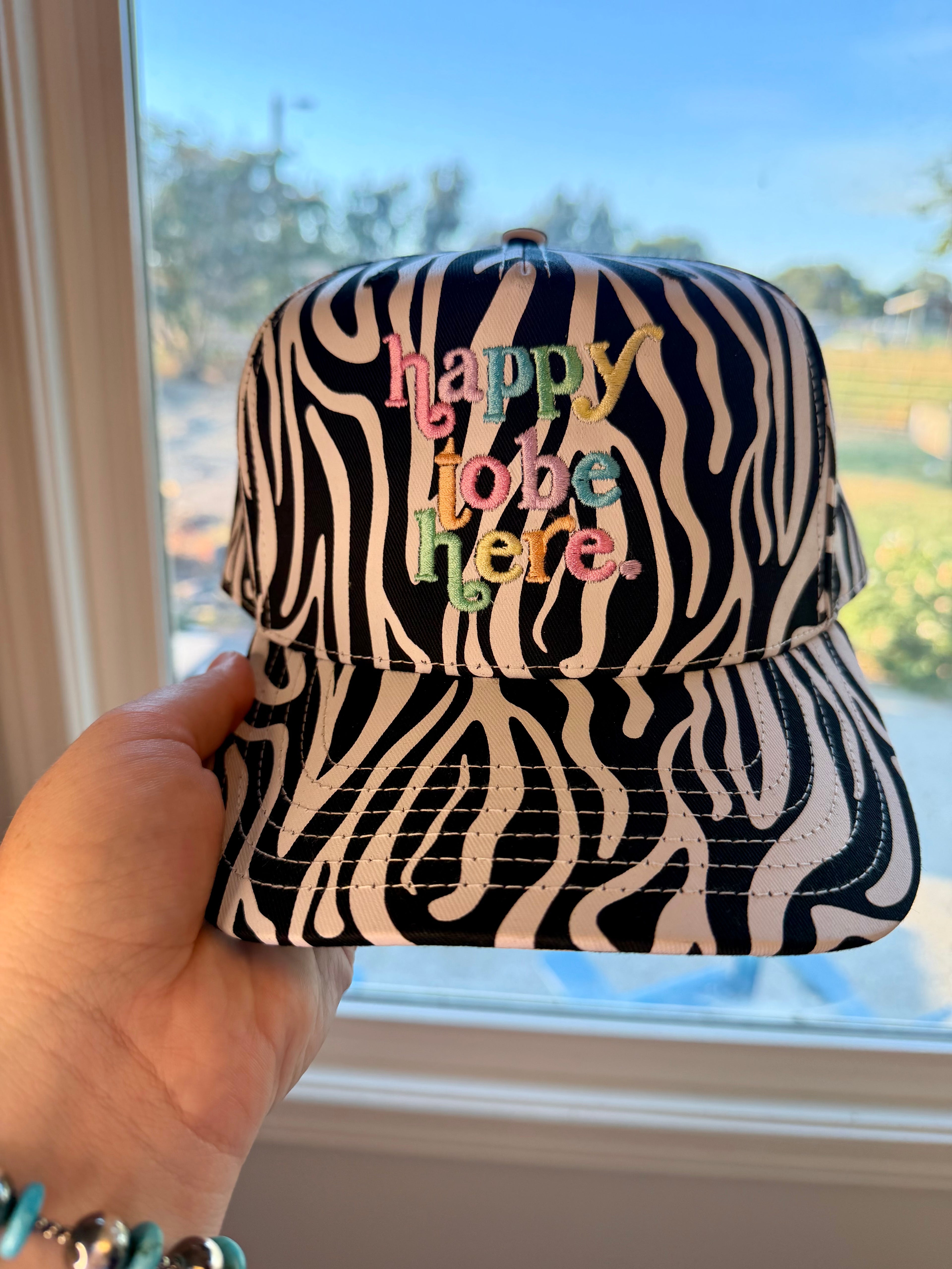 Happy To Be Here Hat