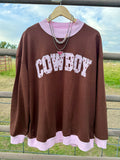 Cowboy Sweetheart Mockneck